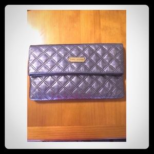 Marc Jacobs Quilted "Eugenie" Fold Over Clutch
